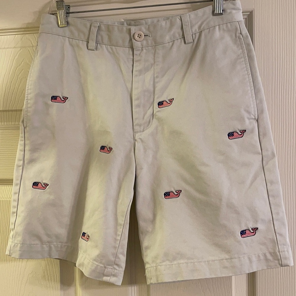 Men’s Vineyard Vines club short - American flag